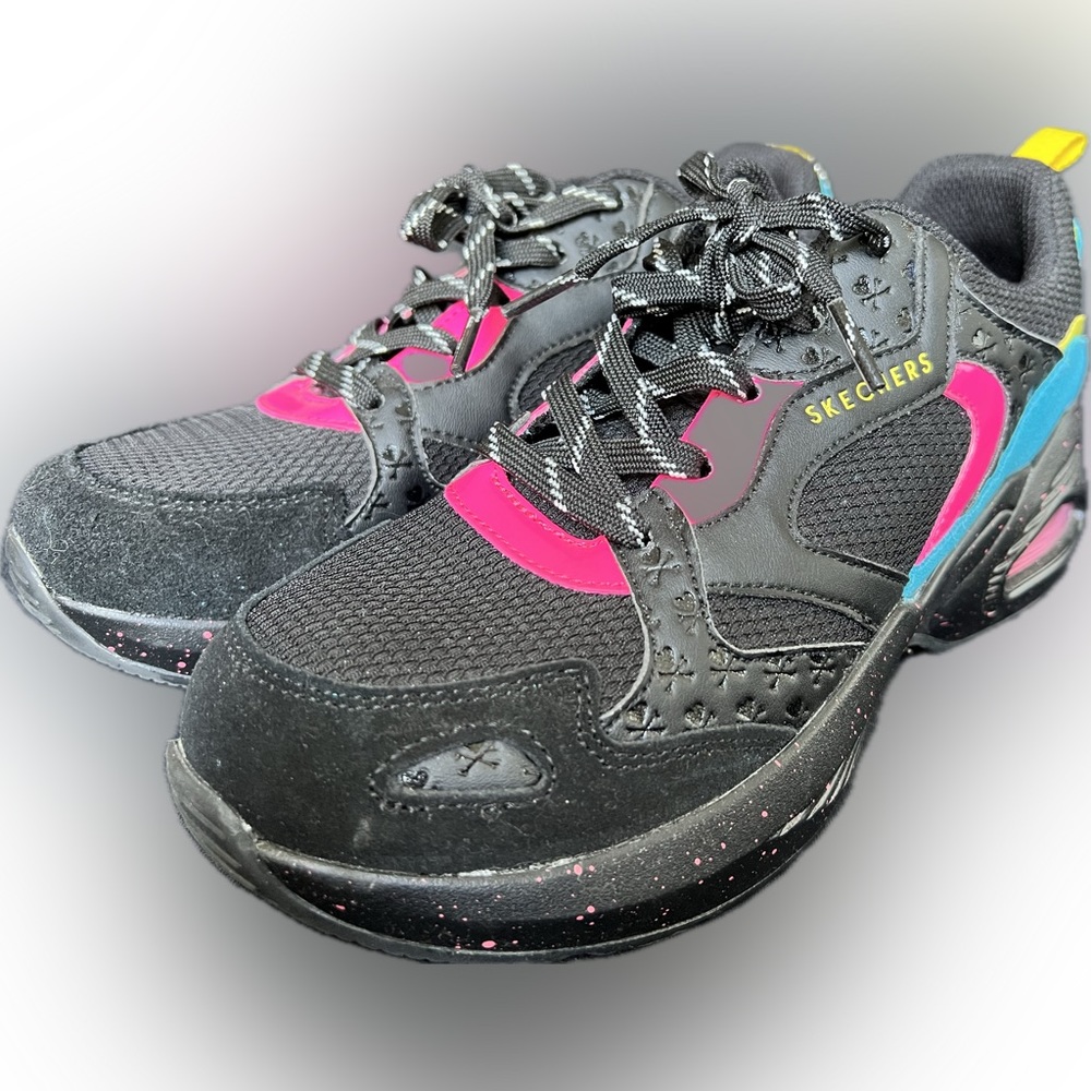 TokiDoki x Skechers: M-Uno - Tokiglow - Women's: 6.5- Black / Multi